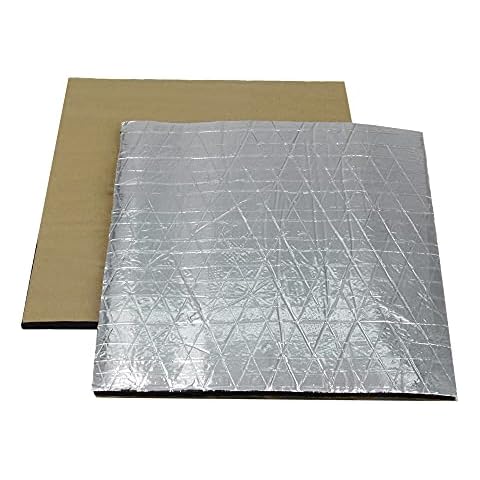 Zeberoxyz 2pcs 3D Printer Platform Heated Bed Insulation Lightweight Foam Foil 8.66x8.66x0.4inch Thermal Insulation Self-Adhesive Mat Sticker Hotbed Thermal Pad for Ender3 pro, Ender-3 (220x220x10mm) Cover