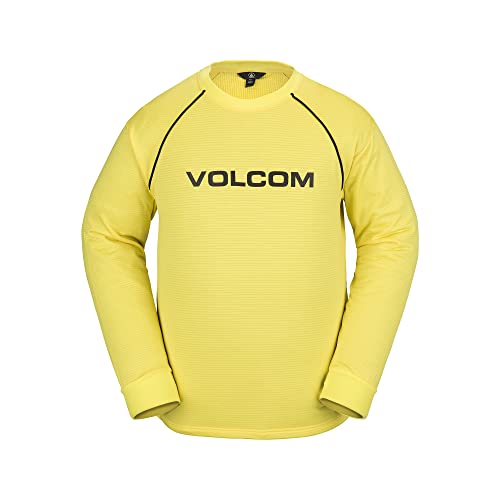 Volcom Men's Waffle Backed Crew Snowboard Fleece Sweatshirt2