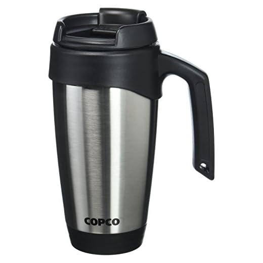 Copco Stainless Steel Insulated Travel Mug, 24-Ounce