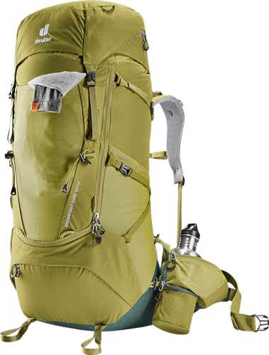 Image of Deuter Unisex Blue Aircontact Core 60+10 Rucksack with High-Capacity and Superior Ventilation for Multi-Day Hiking | Trekking | Mountaineering