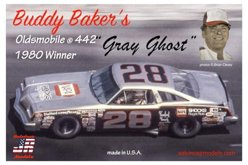 Kit Oldsmobile 442 Gray Ghost Salvinos Jr Models BBO1980D 1/25