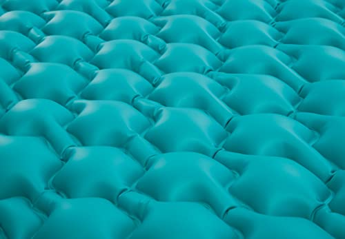 Intex 56841EU - Aufblasbare Schwimmende Luftmatratze Blau mit Kissen, Vinyl, Mehrfarbig, 290x226 cm