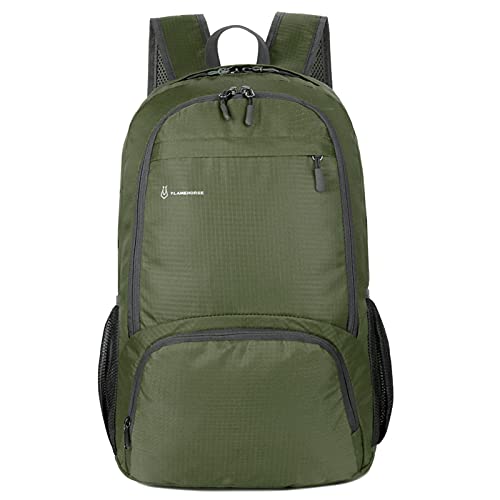 ERYUE mochila,Mochila dobrável leve Homens Mulheres Mochila impermeável embalável Viagem Caminhada Daypack