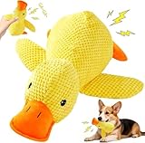 TaiXinYuly Jouet Anti Stress pour Chien,Canard de Jouet pour Animaux,Jouet à Mâcher en Peluche pour Chien,Jouet Indestructible,pour Dog de Taille Petite, Moyenn
