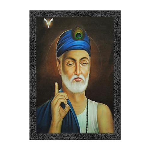 Image of Sant Kabirdas Kabir das Photo Frame, Black, Sparkle Coated Laminations, 11x14 Inch 277