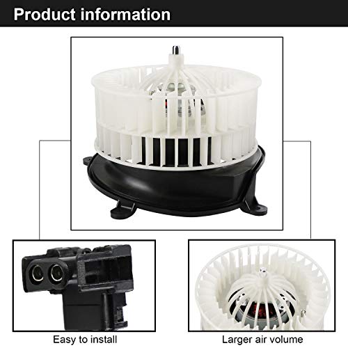Dibanyou Hvac Blower Motor Fan Cage Assembly Replace 2118300408 615-58608 700212 2118300908 Heater Blower Motor For Mercedes Benz Cls500 Cls55 Amg E350 E320 E500 E55 Amg #TOP5