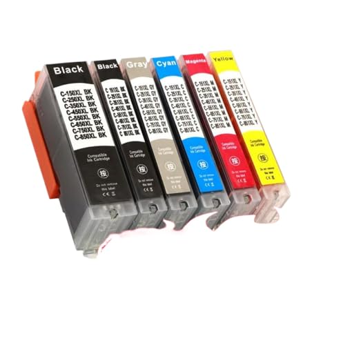 Cartouche d'encre PGI550 CLI551 avec puce pour des textes nets