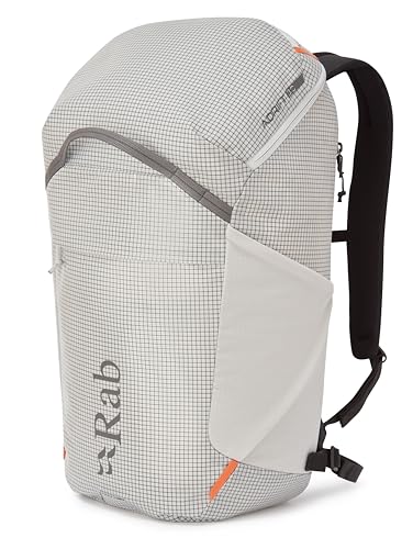 Rab Adrift 24 - Mochila diaria para senderismo, escalada y ciclismo, Peltre, M