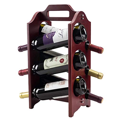 Soporte para botellas de vino moderno minimalista miniatura 6