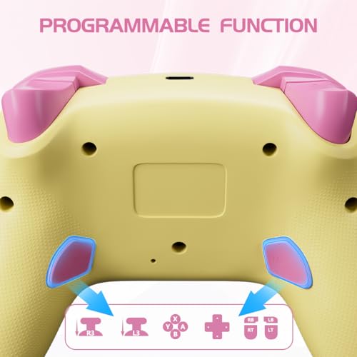 Image of Wireless Switch Controller for Switch /Switch 2 /OLED /Lite (Purple + Yellow)