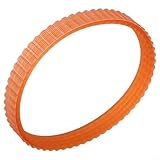 Elektrischer Hobel-Antriebsriemen, 238 mm, gerippter Riemen für 1900B 225007-7 N1923BD FP0800 KP0810C BKP180 kompatible Modelle, Polyurethan-Konstruktion, Orange