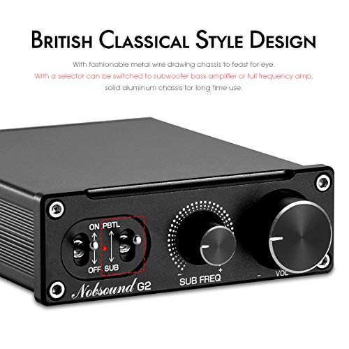 Image of Douk Audio Nobsound G2 100W Subwoofer ampere and Mono Channel Power Amplifier PBTL /BTL Bridge