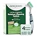 Dentomore Retainer Cleaner Tablets -4 Months supply-120 tabs- Cleaning Tablets Eliminate Odour, Stains - Mouth Guard Cleaning Tablets - Potent Denture Cleaning Tablets - Bonus Special Toothbrush