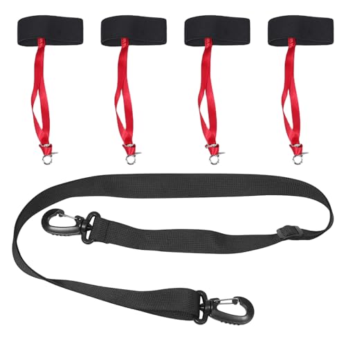 ABOOFAN �X�L�[�u�[�c���O���[�u�L�����A�X�g���b�v 1�Z�b�g - �X�L�[���X�m�[�{�[�h�u�[�c���߉\�V�����_�[�X�����O���[�V�� ���j�Z�b�N�X - �X�L�[�O���[�u�L�����[���[�V��