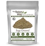 The Spice Way Sage Ground - (4 oz) dried herb leaves powder