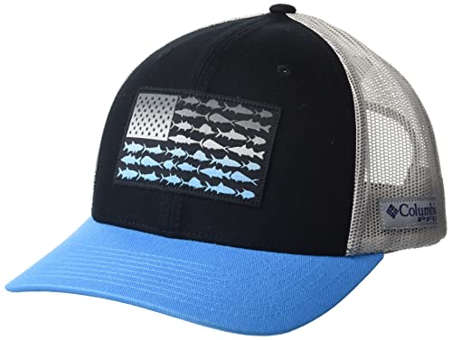 Image of Columbia Unisex Adult PFG Logo Mesh Ball Cap
