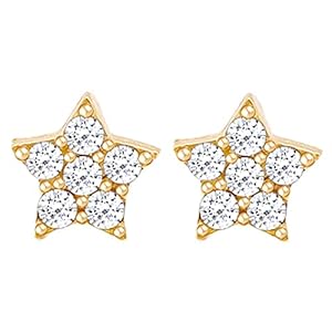 GIVA 925 Sterling Silver 18k Gold Plated Anushka Sharma Golden Star Constellation Studs | Gifts for Girlfriend, Gifts for Women and Girls |With Certificate of Authenticity and 925 Stamp | 6 Month Warranty* 5 414GAFt0jML. SL500 . SS300