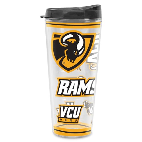 Image of Rico Industries NCAA College Double Wall Mayhem 16oz Or 20oz Tritan Tumbler W Lid