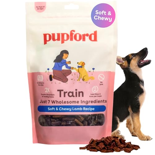 Pupford Soft & Chewy Training Treats for Dogs & Puppies (Lamb 5 oz)