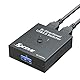 USB 3.0 Switch, Bidirektional USB Umschalter 2 in 1 Out / 1 in 2 Out,MLEEDA USB Switcher für 2 PC Gemeinsame Tastatur Maus Scanner Drucker