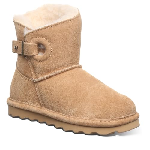 BEARPAW Isabelle Youth | Youth's Boot Classic Suede | Youth's Pull On Boot | Comfortable Winter Boot - Main Image