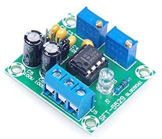 Image of NE555 Pulse Module Square Wave Rectangular Wave Signal Generator Frequency Duty Cycle Adjustable DC5-15V Output Frequency 1Hz-50Hz, 50Hz-1KHz, 1KHz-10KHz, 10KHz-200KHz Four Optional