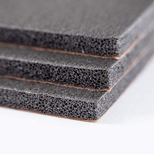 Noico RED 150 Mil 36 Sq Feet Car Sound Insulation Thermal Insulated Self Adhesive Closed Cell Deadening Material (PE Foam Sound Deadner)