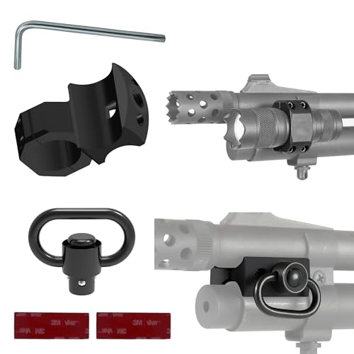 qd mount with ambidextrous lever for left right shooters