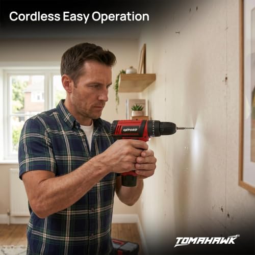 Image of Tomahawk SCD 12V Cordless Drill Screwdriver | 100% Copper Motor | 24Nm Torque