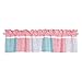 Trend Lab Wild Forever Window Valance, Pink/Teal