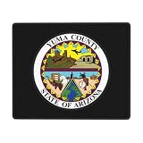 SIYTUAU Yuma County Arizona Seal Mouse Pad 7x9 in Waterproof Non-Slip Rubber Mouse Pad for Laptop Office Desk Accessories Gaming Mouse Pad