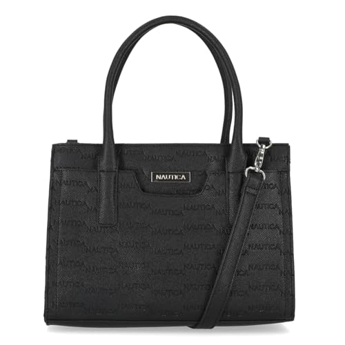 Image of Nautica Womens Sandy Jr. Top Handel Satchel with Removable Crossbody Strap