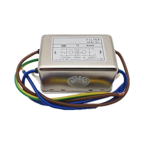 Filtre d'alimentation DEB1-6A anti-interférence double section haute fidélité