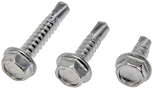 Dorman 784-160D Self Tapping Screws; No.10 X 1/2, 3/4, 1 In., 12 Pack
