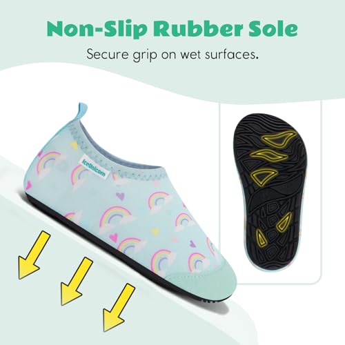 IceUnicorn Baby Strandschuhe Badeschuhe Wasserschuhe Schwimmschuhe Schnelltrocknende Aquaschuhe für Kinder Beach Pool