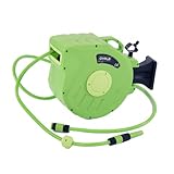 Oypla Garden Retractable Wall Mounted Hose Compact Reel 20M