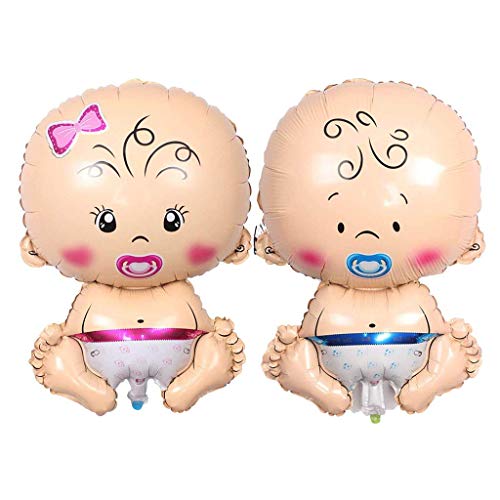 Baby Shower Party Dectoration for Boys and Girls,Gender Reveal Netural Party Balloons