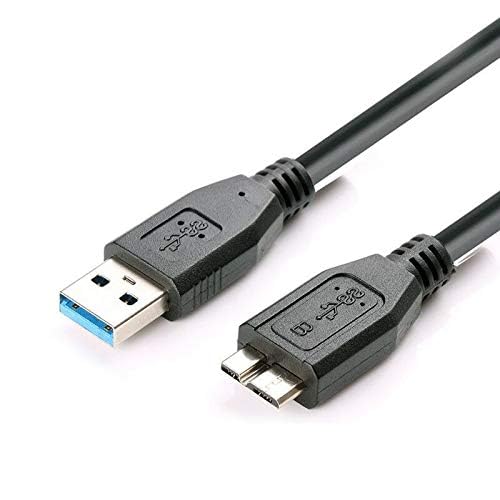 AlyKets Micro USB 3.0 Kabel, USB 3.0 Typ A Stecker auf Micro B Kabel Kompatibel mit WD My Passport and Elements Portable Externe Festplatte, für Toshiba, Seagate, Samsung, Kamera Festplatte und mehr
