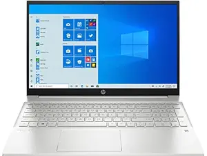 HP Pavilion 15 11th Gen Intel Core i5 15.6 inches FHD Laptop ( 8GB RAM/512GB SSD/ Windows 11/ MS Office 2019/ Natural Silver/ 1.75kg) - 15-eg0547TU