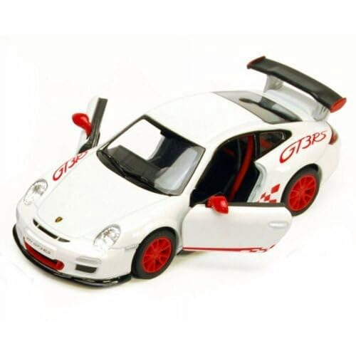 Modelo metal Porsche 911 GT3 RS 1:36 escala 5" blanco miniatura 2