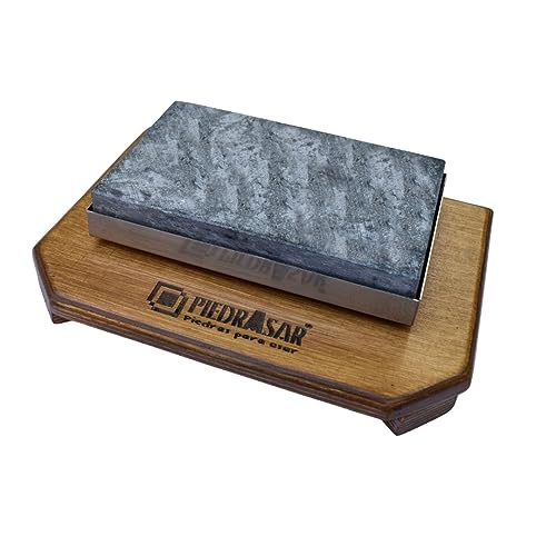 Miniatura 4 de Piedra Volcánica Para Asar Carne A La Piedra De 13x20- Promocion 6 Sets Completos Personalizados Modelo Mussol
