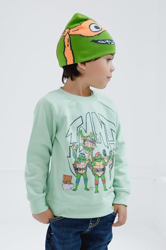 Teenage Mutant Ninja Turtles Fleece Sweatshirt and Hat Toddler to Big Kid Sizes (2T - 14-16)4