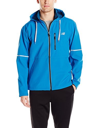 new balance soft shell hooded jacket