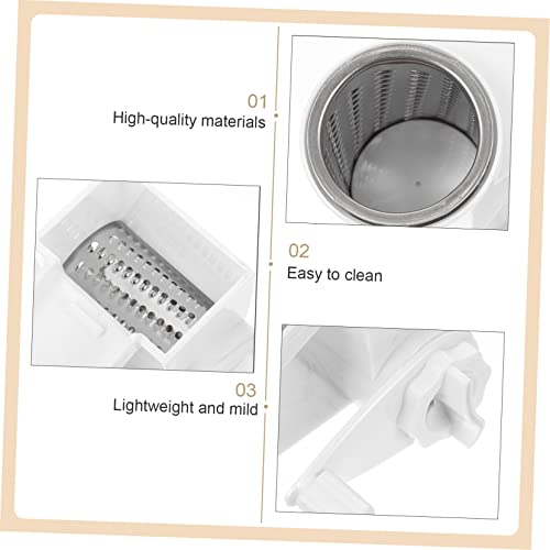 Rallador rotatorio manual para queso y chocolate miniatura 4