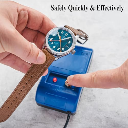 TICFROG Watch Demagnetizer Degaussing Kit with Compass & Cloth