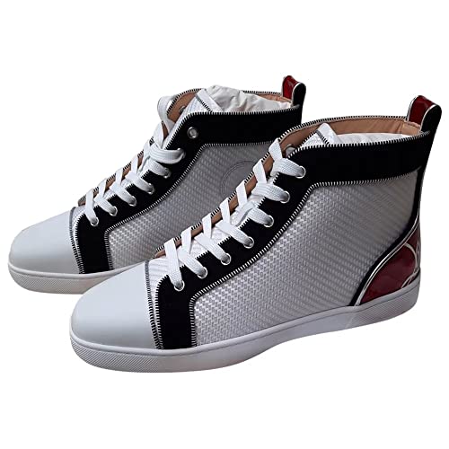 Christian Louboutin Men's Louis Fun Multicolor Sneakers (44, Numeric_11)