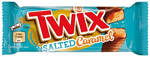Twix Salted Caramel Schokoriegel | Schokoladen-Multipack für Weihnachten | 5 Doppelriegel (5 x 46g) - Image 3