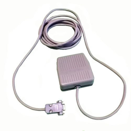 TFS-201 Foot Switch with COM Port 2 pins Aviation Connection Foot Pedal for Medical Equipment B-mode Ultrasound Color Ultrasound - (Size: 2 pin port, Standard: 3 m)