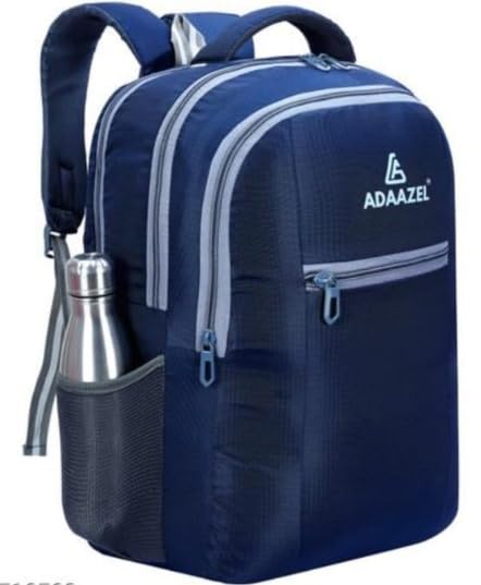 ADAAZEL medium 45 L A series Nevy Blue Durable Fancy Modern Unisex school bags ofice bags | Travel Laptop Bags || Backpacks |Navy-Blue (B0CKTVYGCF) Amazon Price History, Amazon Price Tracker