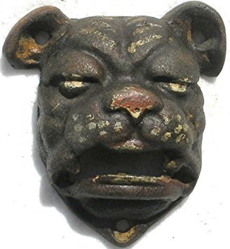 Cast Iron Wall Mount Bulldog Bottle Opener by Victorian Trading